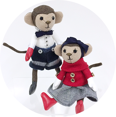 モンキーのユニとサリー